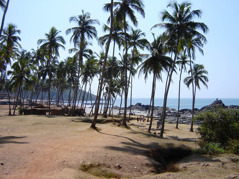 India, Goa - Vagator.
